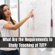 What Are the Requirements to Study Teaching at TUT?