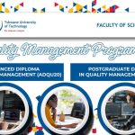 TUT Quality Management Programme Online Applications Now Open
