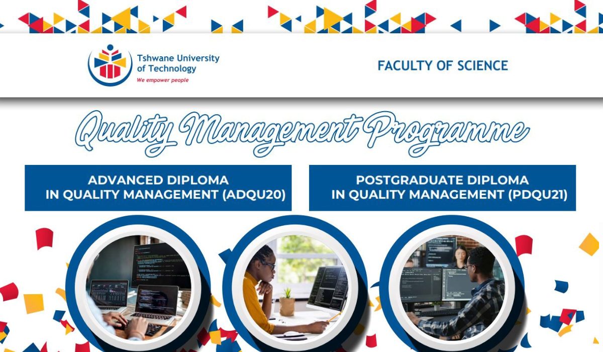 TUT Quality Management Programme Online Applications Now Open
