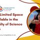TUT Limited Space Available in the Faculty of Science