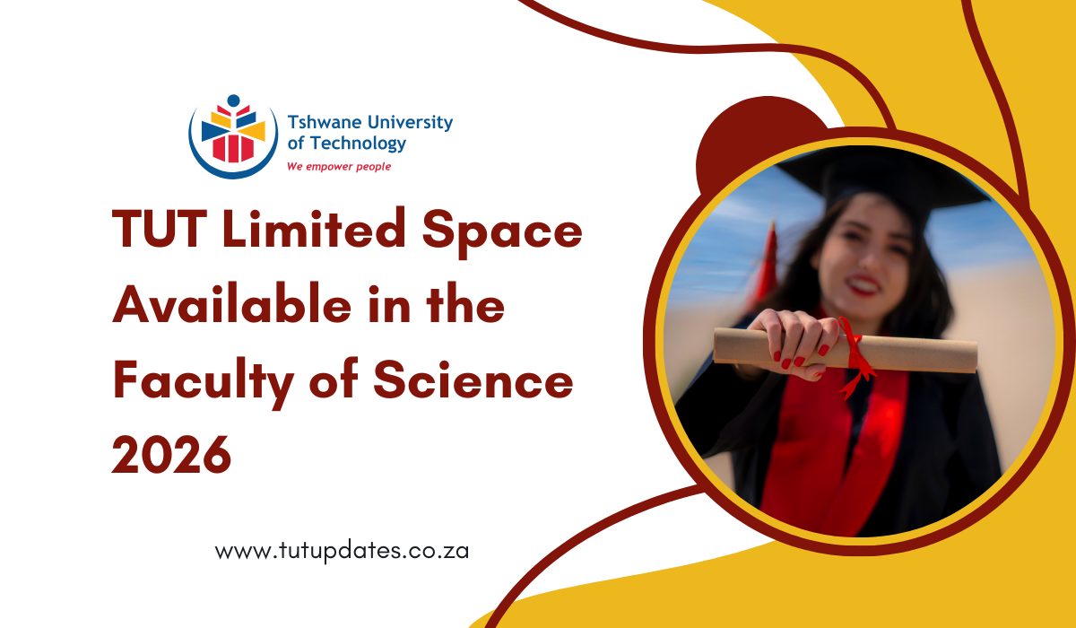 TUT Limited Space Available in the Faculty of Science